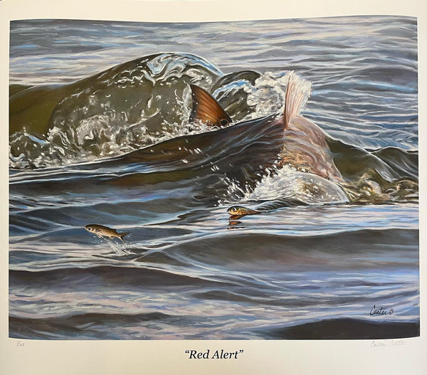 "Red Alert" - Limited Edition Print - Calvin Carter