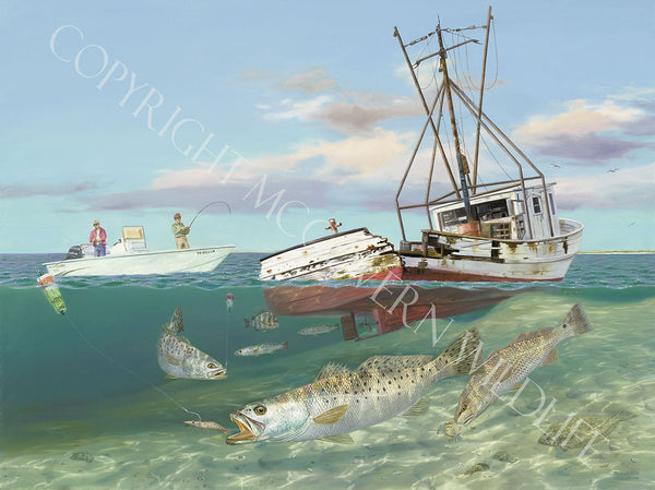 "Shrimpwreck" - Limited Edition Print - Randy McGovern