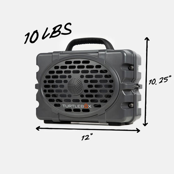 Turtlebox - Black - Original (Gen 3) Portable Speaker