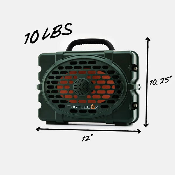 Turtlebox - Green - Original (Gen 3) Portable Speaker