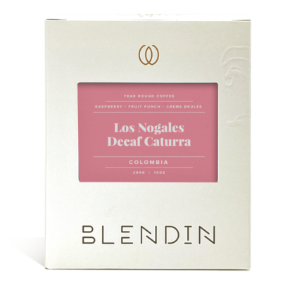 Los Nogales Decaf Caturra- Whole Bean Coffee- Blendin Coffee Club