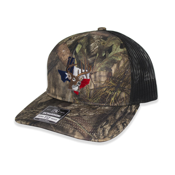 Texas Deer Snapback - RT Camo/Black